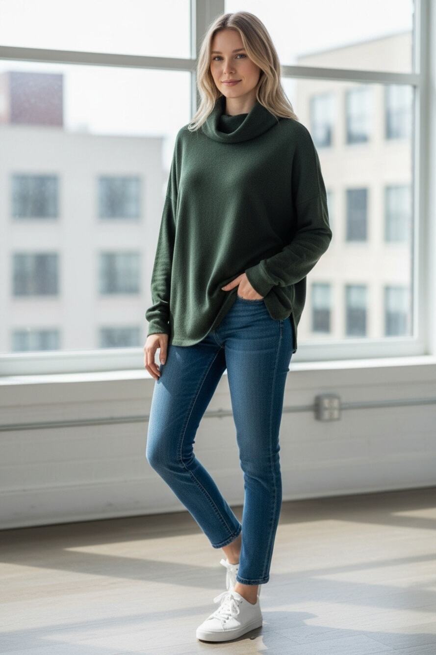 Staccato Long Sleeve Flowy Size Medium